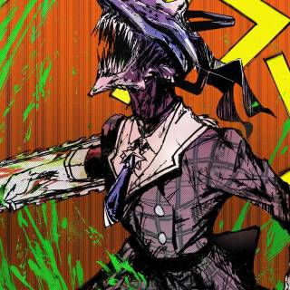 Chainsaw Man manga phone wallpaper