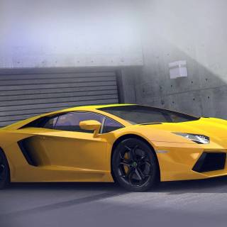 Car art phone wallpaper