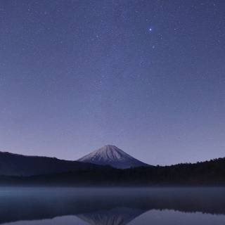 Mountain night phone wallpaper