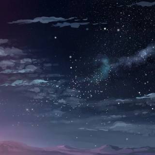 Mountain night phone wallpaper