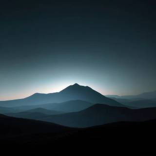 Mountain night phone wallpaper