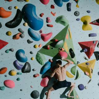 Rock climbing phone wallpaper