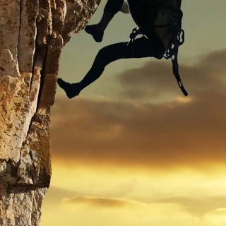 Rock climbing phone wallpaper