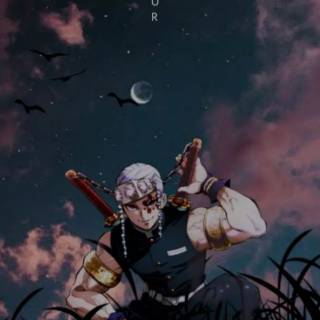 Uzui Tengen phone wallpaper