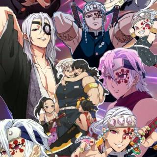 Uzui Tengen phone wallpaper