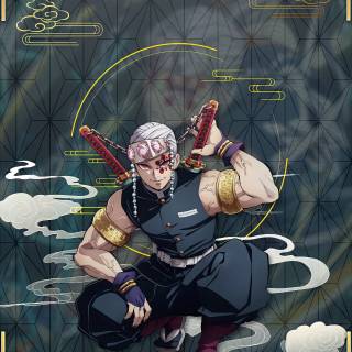 Uzui Tengen phone wallpaper