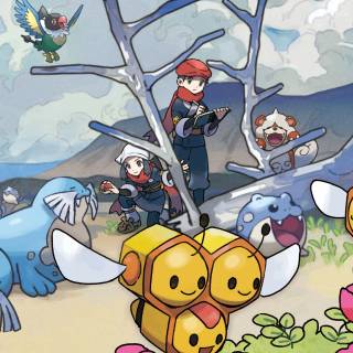 Pokémon Adventures phone wallpaper