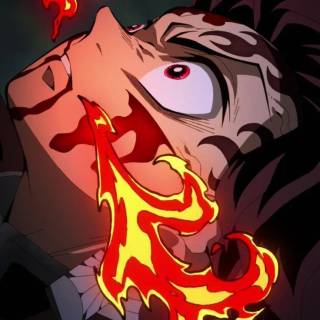 Tanjiro Sun Breathing phone wallpaper