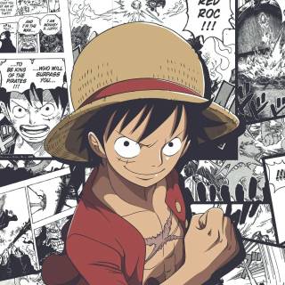 Luffy manga phone wallpaper