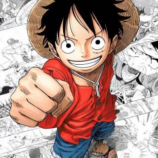 Luffy manga phone wallpaper