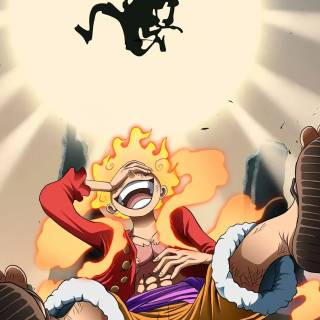 Luffy manga phone wallpaper