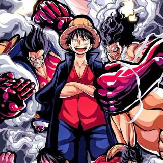 Luffy manga phone wallpaper