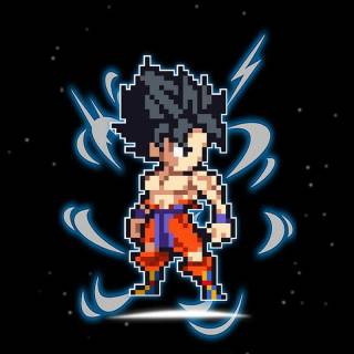Anime pixel phone wallpaper