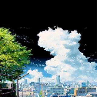 Anime pixel phone wallpaper