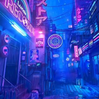 Anime pixel phone wallpaper
