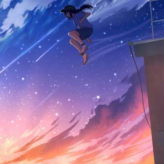 Anime pixel phone wallpaper