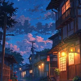 Anime pixel phone wallpaper