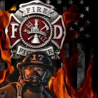 Firefighter phone wallpaper