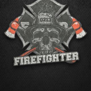 Firefighter phone wallpaper