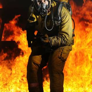 Firefighter phone wallpaper