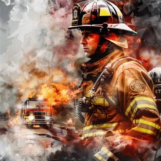 Firefighter wallpaper