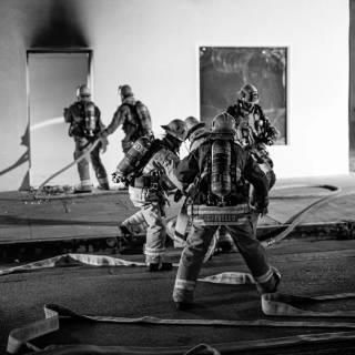 Firefighter phone wallpaper