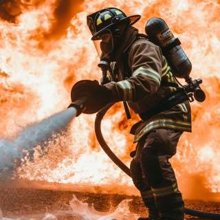 Firefighter phone wallpaper