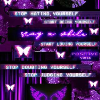 Black and purple aesthetic phone wallpaper
