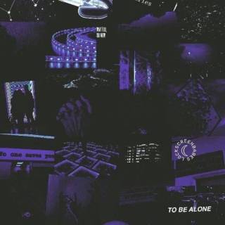 Black and purple aesthetic phone wallpaper