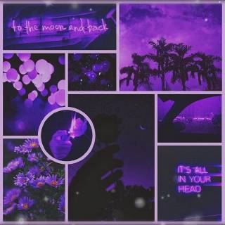 Black and purple aesthetic phone wallpaper