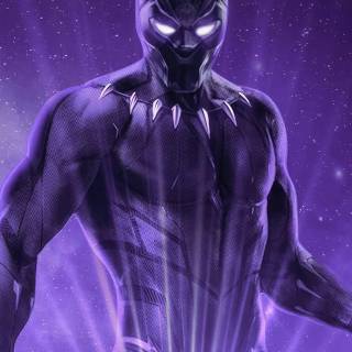 Black and purple aesthetic phone wallpaper
