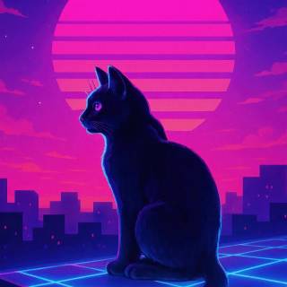 Black and purple aesthetic phone wallpaper