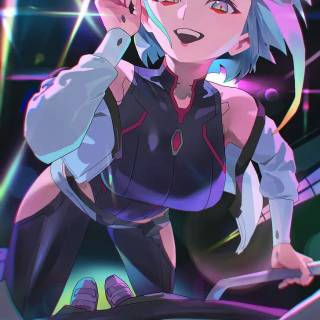 Lucy Edgerunners phone wallpaper