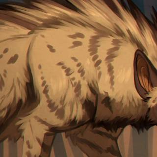 Hyena desktop wallpaper