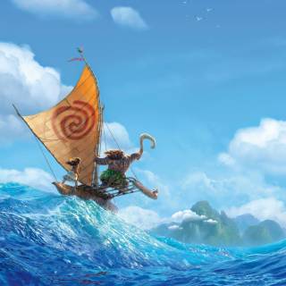 Moana 2 desktop wallpaper