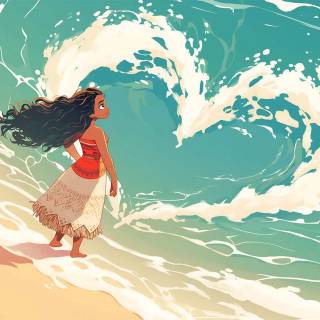 Moana 2 desktop wallpaper