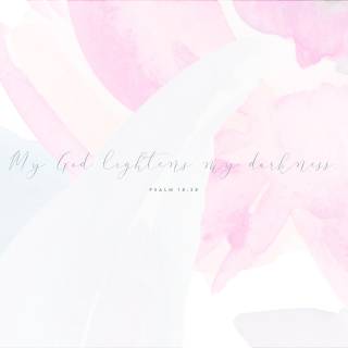 Pink Bible verse desktop wallpaper