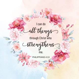 Pink Bible verse desktop wallpaper
