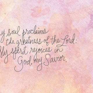 Pink Bible verse desktop wallpaper