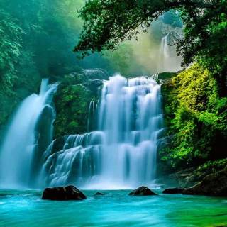 Desktop waterfall wallpaper