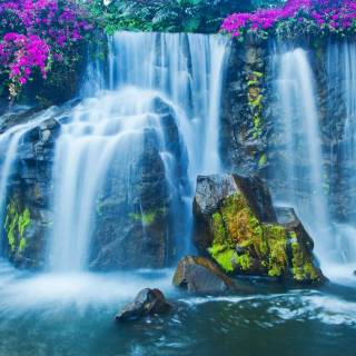 Desktop waterfall wallpaper