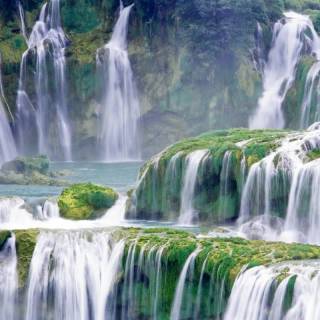 Desktop waterfall wallpaper