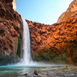 Desktop waterfall wallpaper