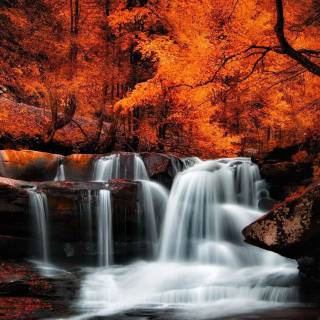 Desktop waterfall wallpaper
