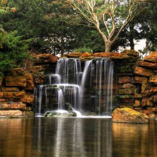 Desktop waterfall wallpaper