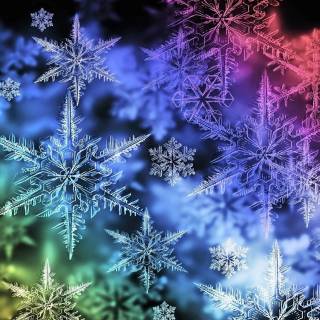 Snowflakes desktop wallpaper