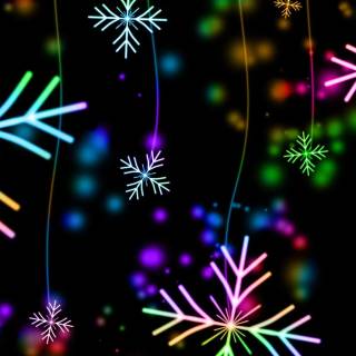 Snowflakes desktop wallpaper