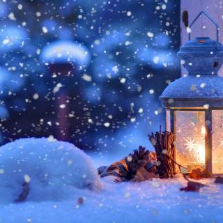 Snowflakes desktop wallpaper