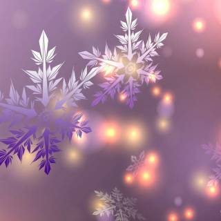 Snowflakes desktop wallpaper