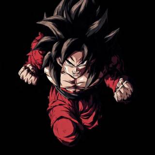 Goku amoled mobile wallpaper